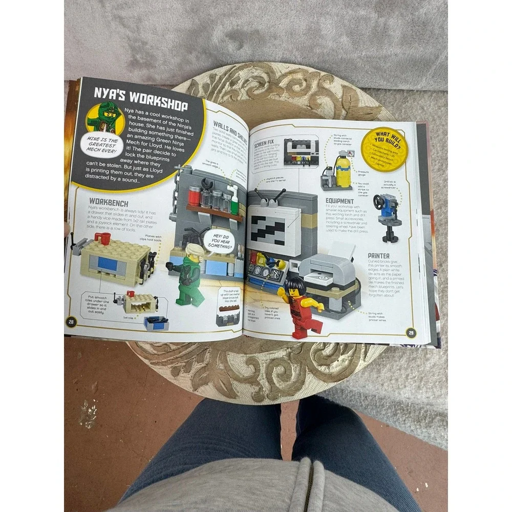 LEGO Ninjago Build Your Own Adventure Book with Minifigure Building Instructions